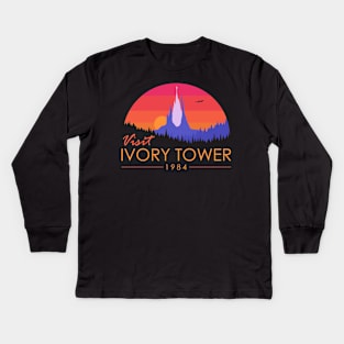 Visit Ivory Tower Kids Long Sleeve T-Shirt